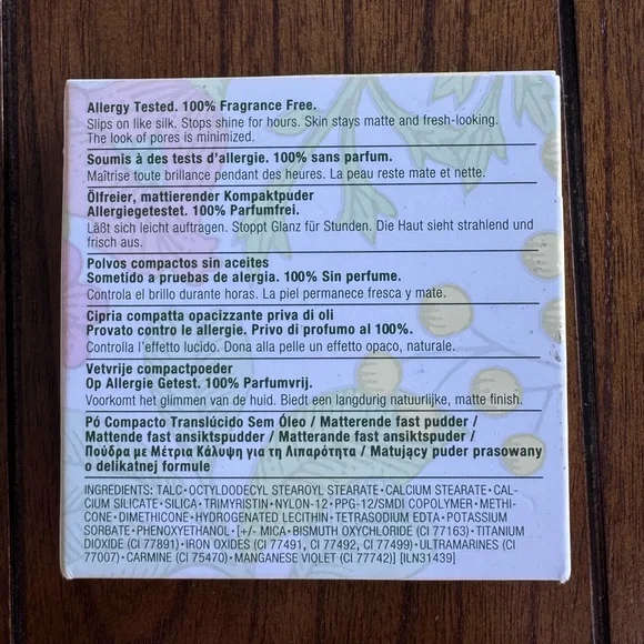 Clinique Stay-Matte Sheer Pressed Powder 
03 Stay Beige (MF/M) Brand New - Picture 2 of 7